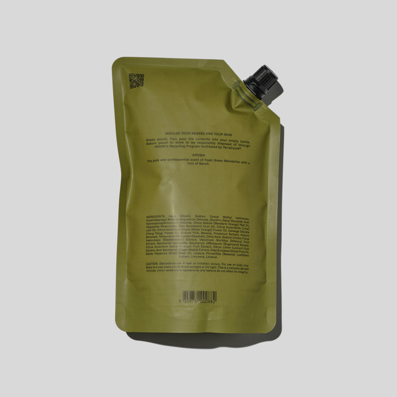 Refill The Ikarian Body Wash 500ml Green Mandarin