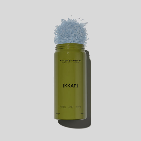 Magnesium Recovery Soak 400g Clary Sage, Oakmoss, Cassis