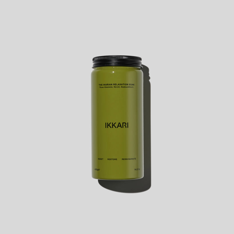 The Ikarian Relaxation Soak 400g Rose Absolute, Neroli, Seabuckthorn