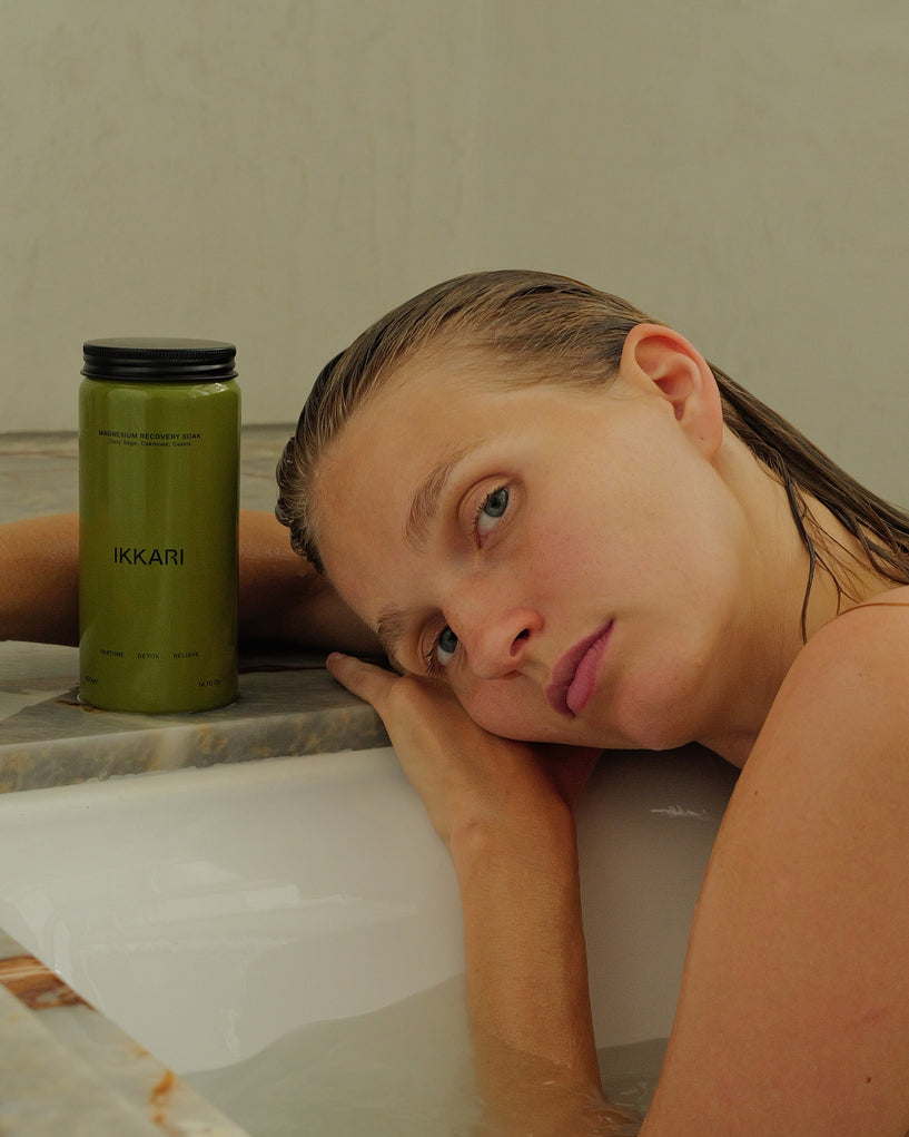 Magnesium Recovery Soak 400g Clary Sage, Oakmoss, Cassis