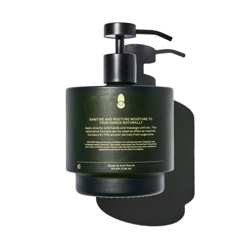 Restorative Hand Sanitiser 500ml Clary Sage, Lavender, Bitter Orange