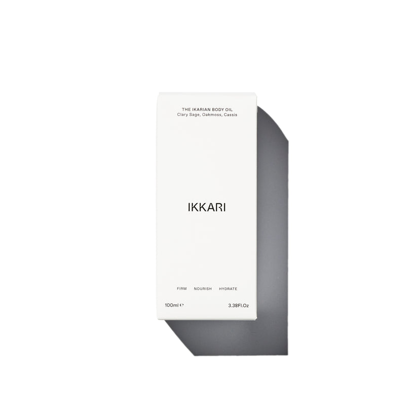 The Ikarian Body Oil 100ml Clary Sage, Oakmoss, Cassis