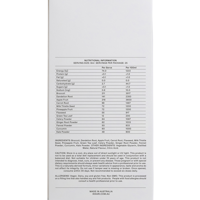 Detox Support Tonic 150ml