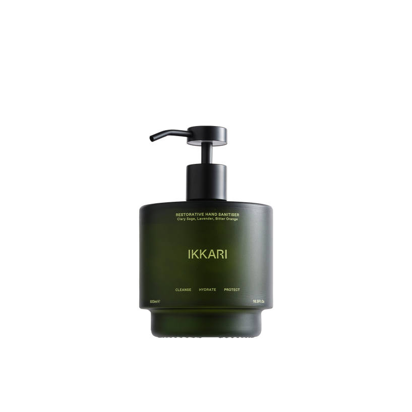 Restorative Hand Sanitiser 500ml Clary Sage, Lavender, Bitter Orange