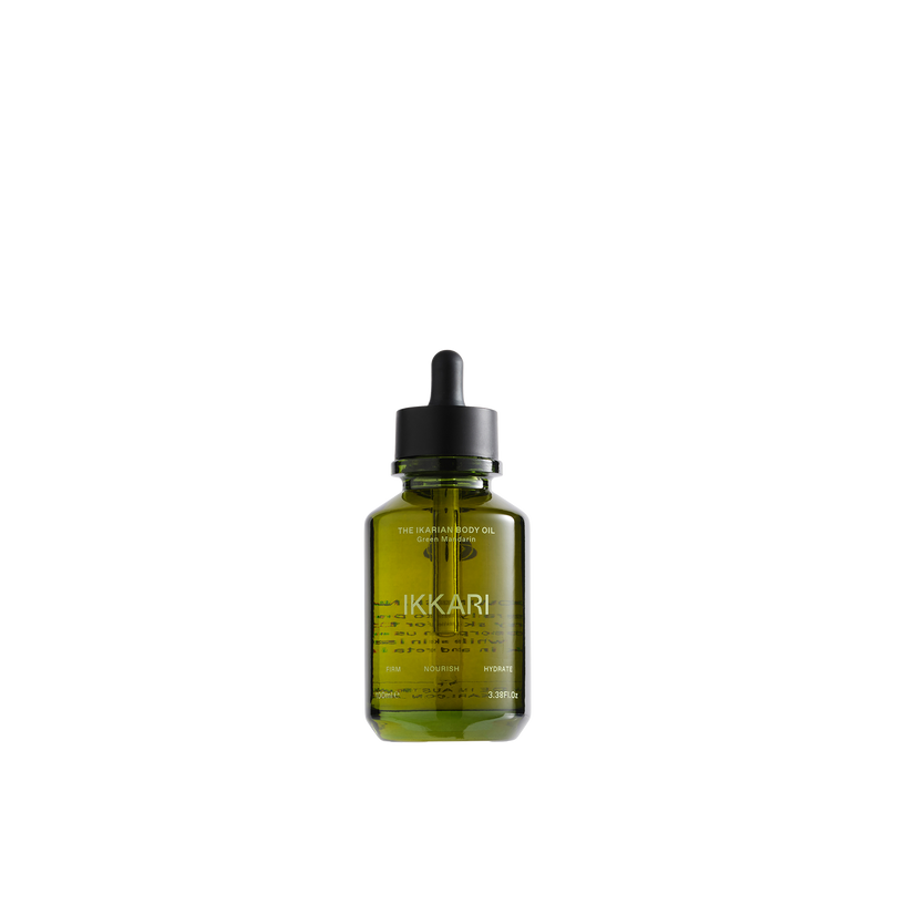 The Ikarian Body Oil 100ml Green Mandarin