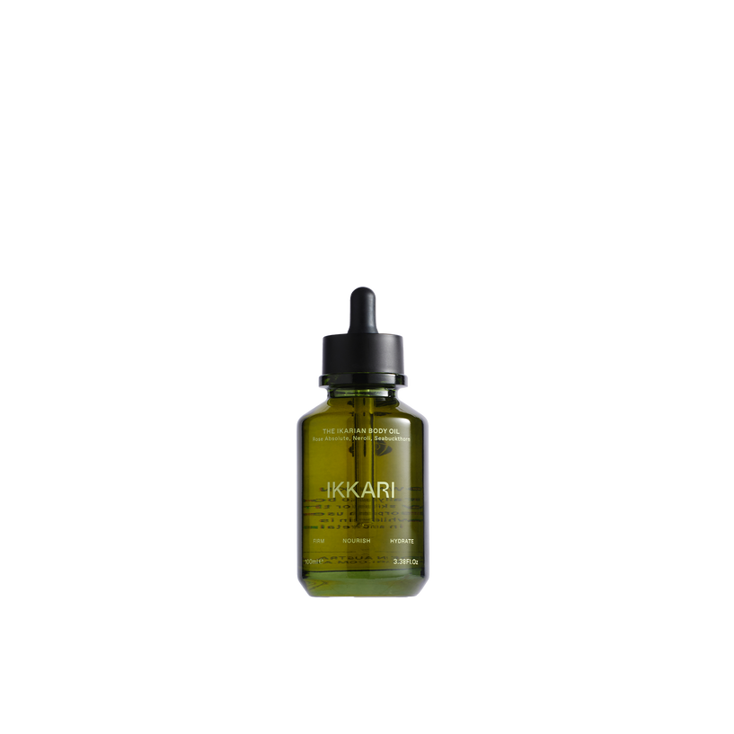 The Ikarian Body Oil 100ml Rose Absolute, Neroli, Seabuckthorn