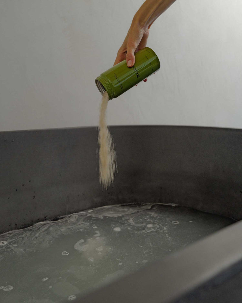 Three Milk Bath Soak 400g Roman Chamomile, Geranium, Rosemary