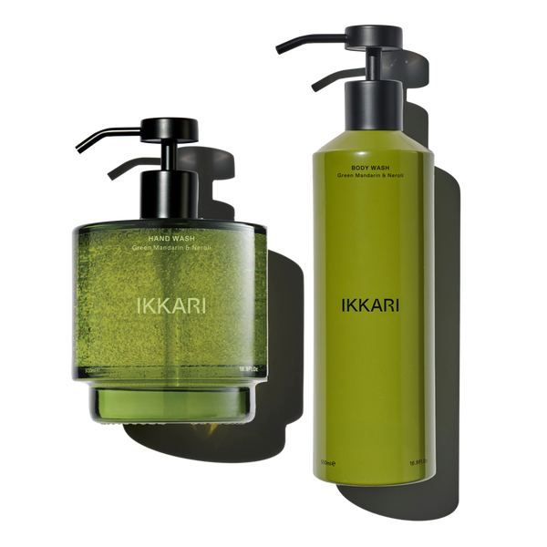 Green Mandarin Hand Wash & Body Wash Duo
