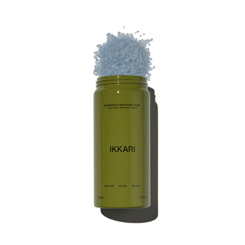 Magnesium Recovery Soak 400g Clary Sage, Oakmoss, Cassis