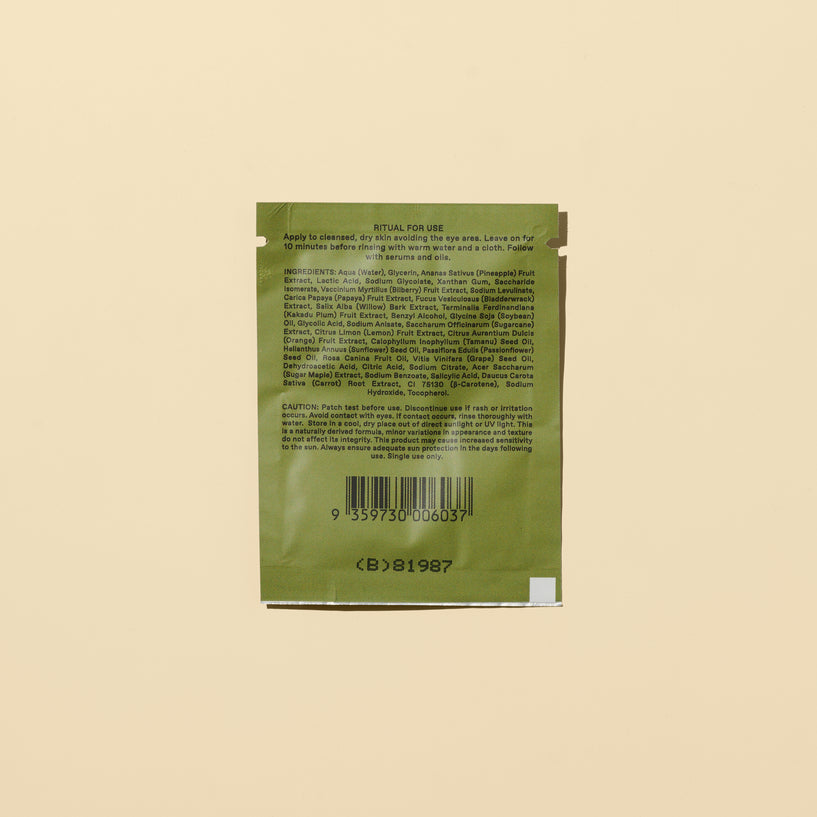 Sample Sachet Skin Refining Enzyme Mask