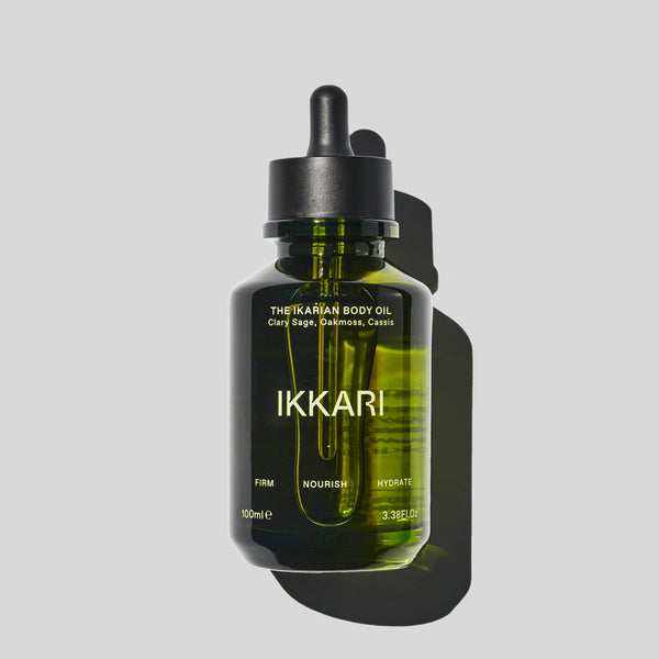 The Ikarian Body Oil 100ml Clary Sage, Oakmoss, Cassis