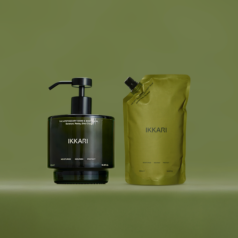 GERANIUM, PARLSEY, BITTER ORANGE BALM DUO