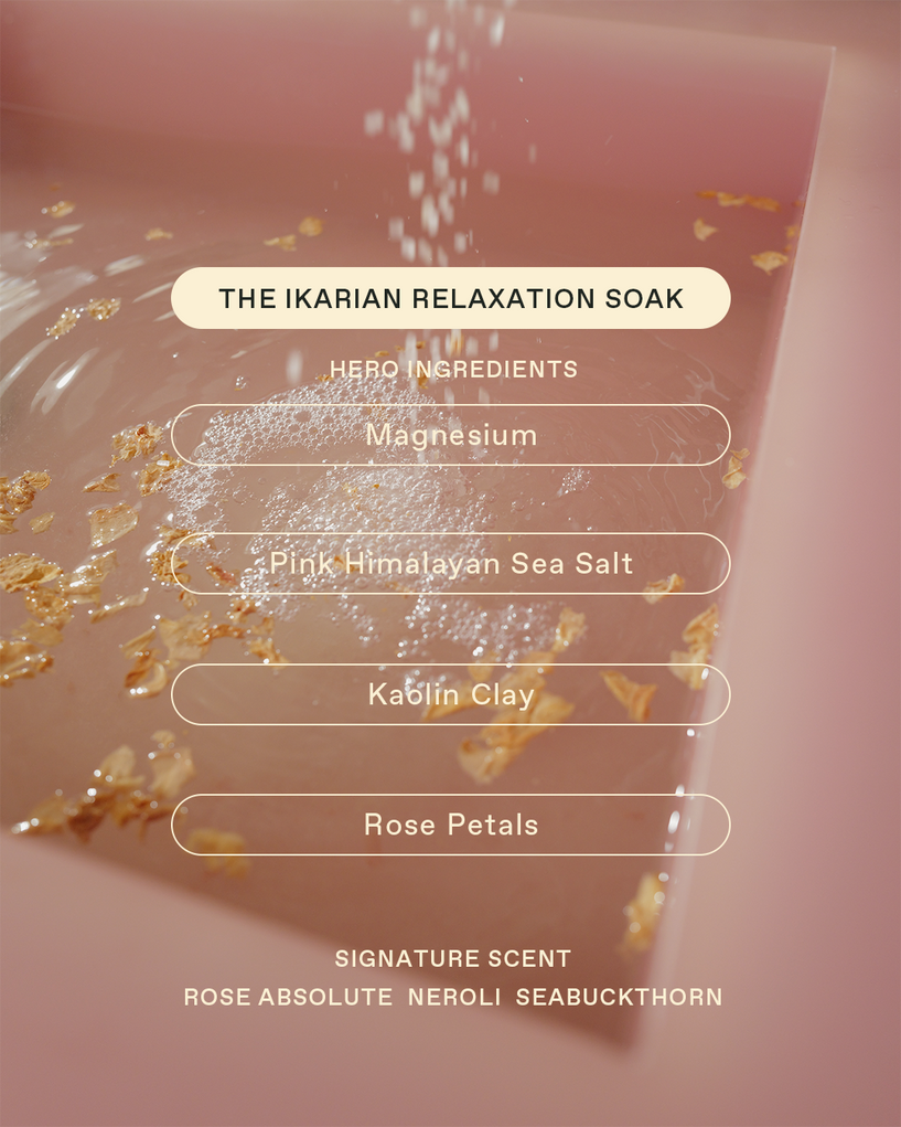 Relaxation Soak 400g Rose Absolute, Neroli, Seabuckthorn