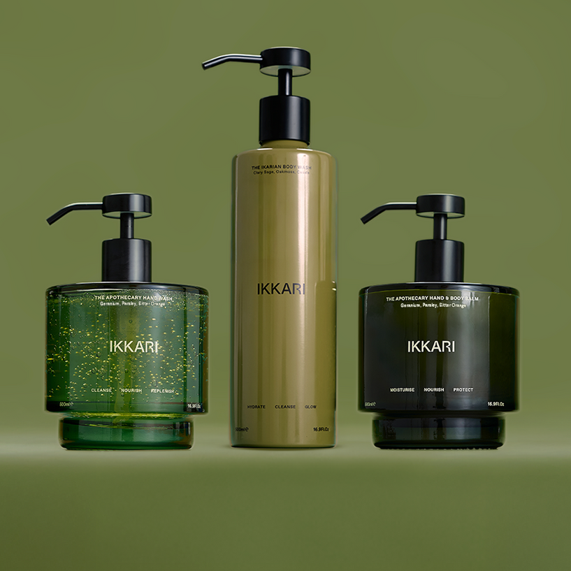 GERANIUM LEAF & SAGE HAND & BODY TRIO